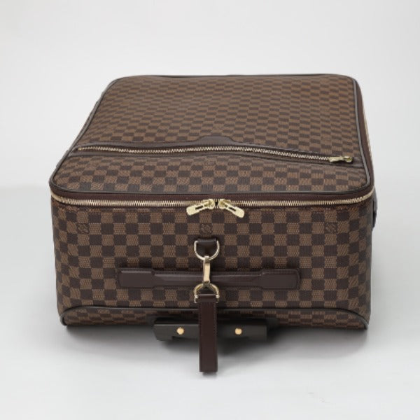 ルイヴィトン LOUIS VUITTON キャリーバッグ
 キャスター付き旅行かばん ダミエ ペガス70 ダミエキャンバス N23247 ブラウン LV
 【SS】
 【中古】