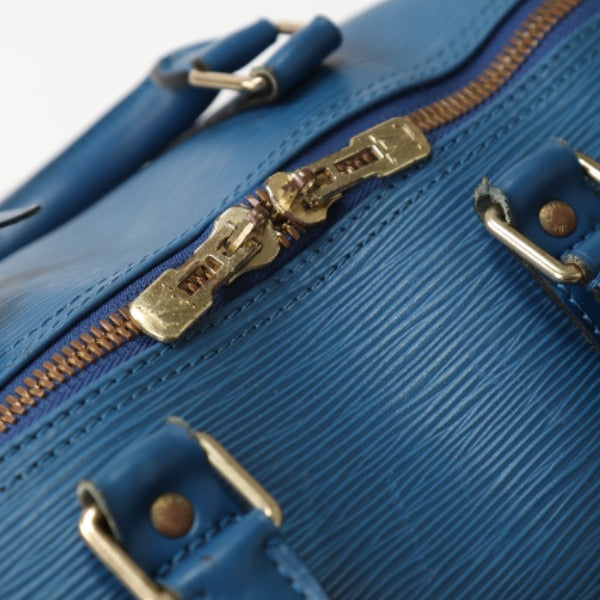 Louis Vuitton Boston Bag
 Epi Keepall 45 Travel Bag, Epi Leather, M42975, Toledo Blue, LV
 [SS]
 【second hand】 