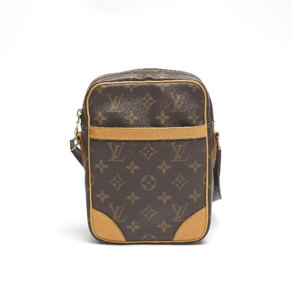 ルイヴィトン LOUIS VUITTON ショルダーバッグ
 斜めかけ モノグラム ダヌーブ モノグラムキャンバス M45266 ブラウン LV
 【SS】
 【中古】