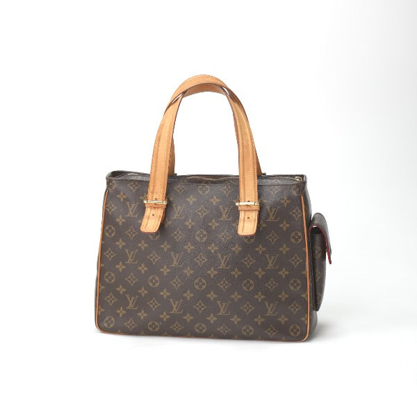 ルイヴィトン LOUIS VUITTON トートバッグ
 ミュルティプリシテ モノグラム ハンドバッグ モノグラムキャンバス M51162 ブラウン LV
 【SS】
 【中古】