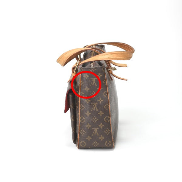 ルイヴィトン LOUIS VUITTON トートバッグ
 ミュルティプリシテ モノグラム ハンドバッグ モノグラムキャンバス M51162 ブラウン LV
 【SS】
 【中古】