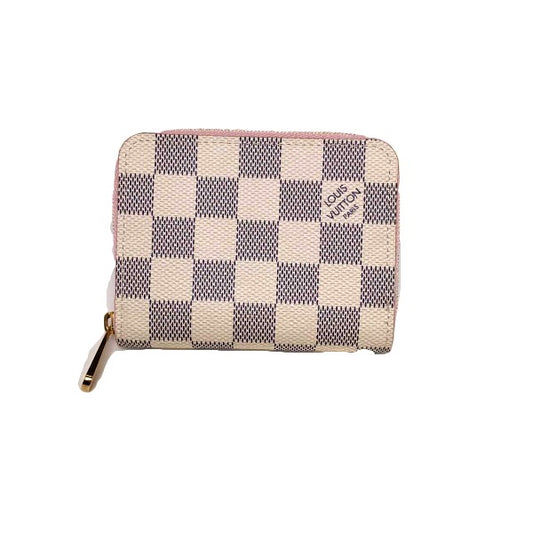 LOUIS VUITTON coin case
 Zippy coin purse Damier Azur round zipper N60229 Damier Azur LV
 【second hand】 