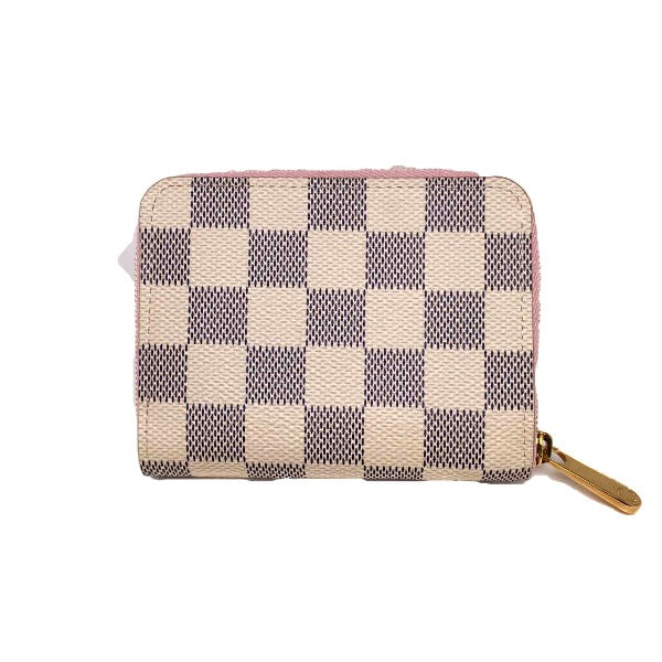 ルイヴィトン LOUIS VUITTON コインケース
 ジッピー・コインパース ダミエ・アズール ラウンドファスナー N60229 ダミエ・アズール LV
 【中古】