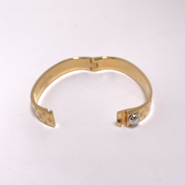 LOUIS VUITTON Bracelets
 Cuff Nanogram Monogram Size S M00251 Gold LV
 [SS]
 【second hand】 