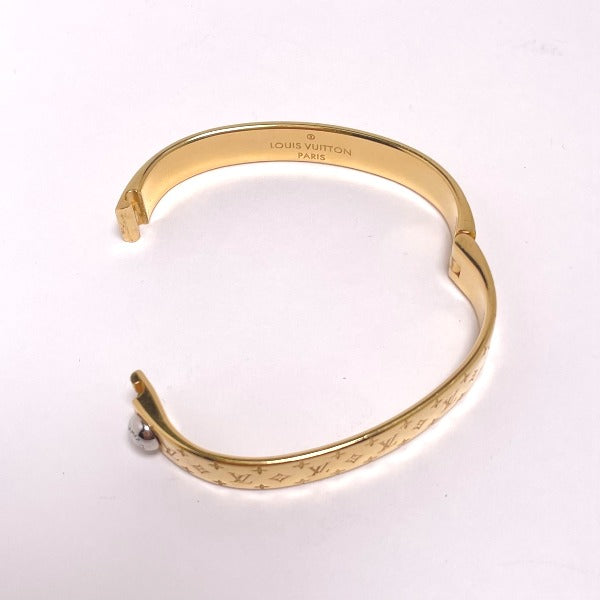 LOUIS VUITTON Bracelets
 Cuff Nanogram Monogram Size S M00251 Gold LV
 [SS]
 【second hand】 