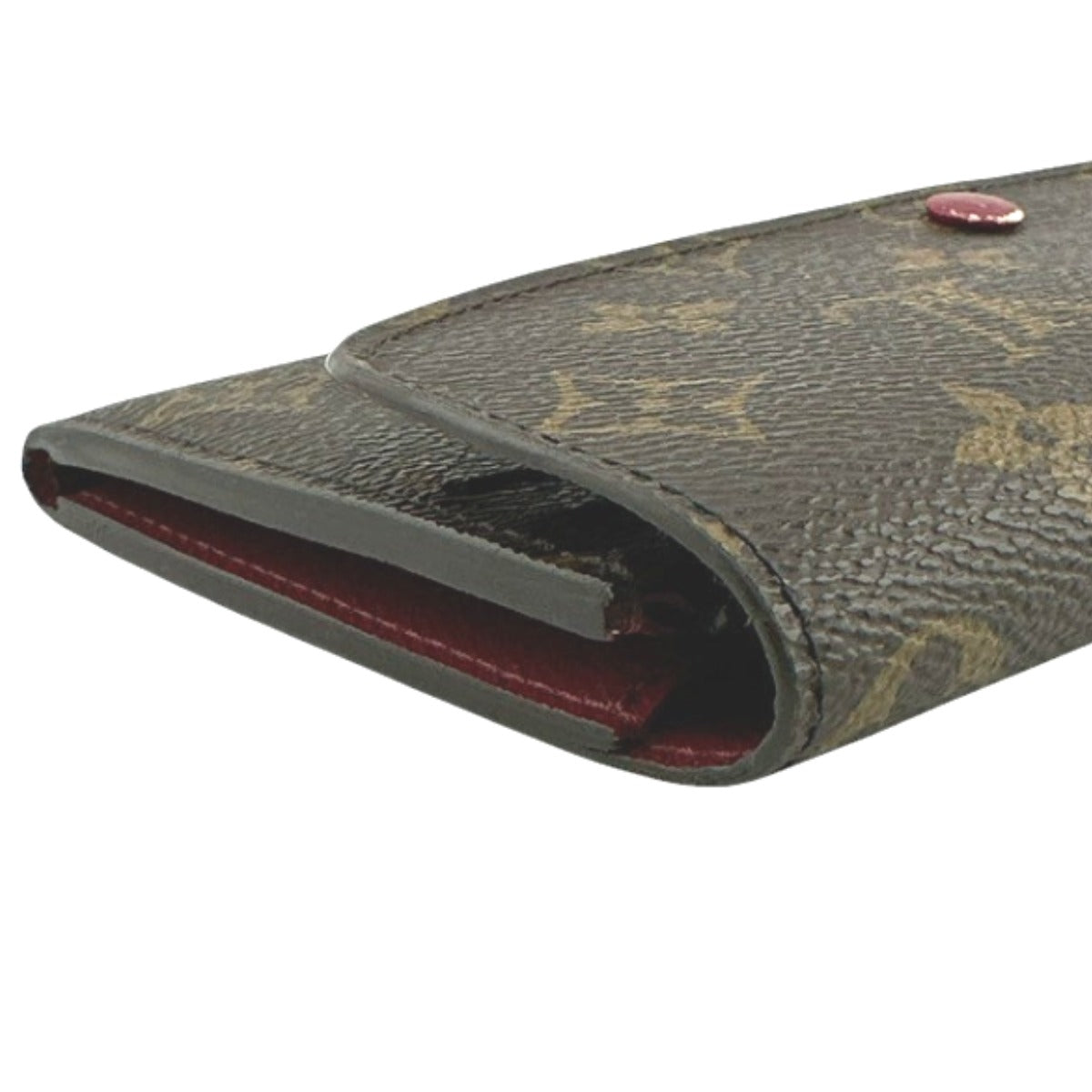 Louis Vuitton LOUIS VUITTON Long Wallet
 Fuchsia Monogram Emily Wallet Monogram Canvas M60697 Brown LV
 [SS]
 【second hand】 