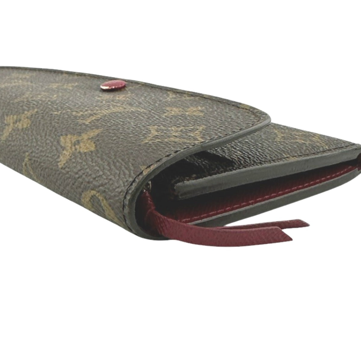 Louis Vuitton LOUIS VUITTON Long Wallet
 Fuchsia Monogram Emily Wallet Monogram Canvas M60697 Brown LV
 [SS]
 【second hand】 
