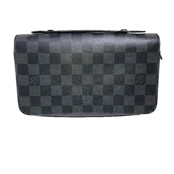 Louis Vuitton LOUIS VUITTON Second Bag
 Long Wallet Damier Graphite Zippy XL Damier Graphite Canvas N41503 Graphite LV
 [SS]
 【second hand】 