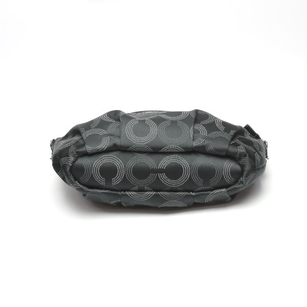 Coach shoulder bag
 Madison Dotted Op Art Sophia Canvas 2WAY Leather 16260 Black [SS]
 【second hand】 