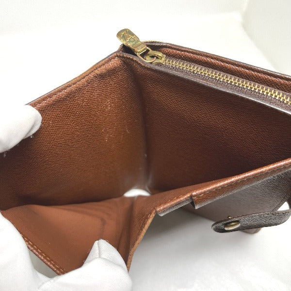 LOUIS VUITTON Bi-fold wallet
 
Porto Papier Zip Monogram Coin Purse Monogram Canvas M61207 Brown LV
 [SS]
 【second hand】 