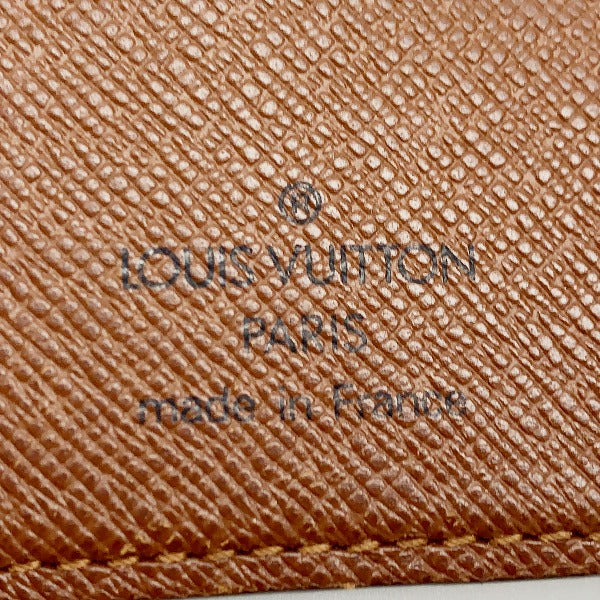 LOUIS VUITTON Bi-fold wallet
 
Porto Papier Zip Monogram Coin Purse Monogram Canvas M61207 Brown LV
 [SS]
 【second hand】 