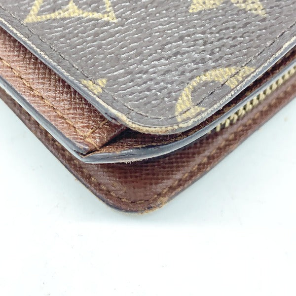 LOUIS VUITTON Bi-fold wallet
 
Porto Papier Zip Monogram Coin Purse Monogram Canvas M61207 Brown LV
 [SS]
 【second hand】 