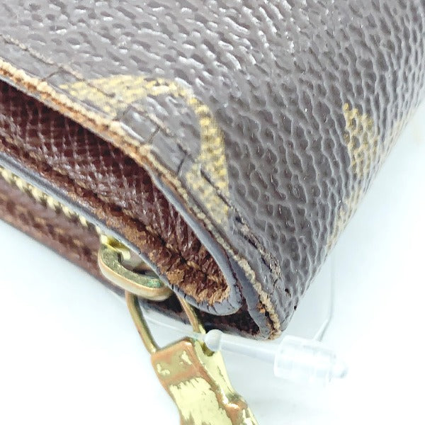 LOUIS VUITTON Bi-fold wallet
 
Porto Papier Zip Monogram Coin Purse Monogram Canvas M61207 Brown LV
 [SS]
 【second hand】 