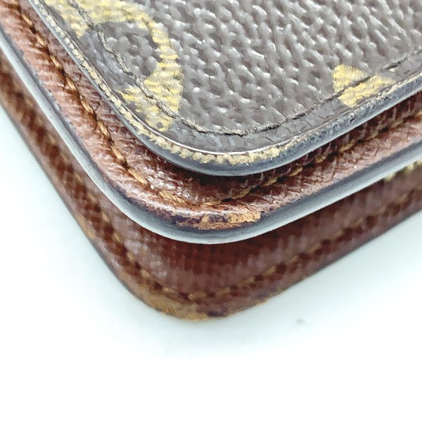 LOUIS VUITTON Bi-fold wallet
 
Porto Papier Zip Monogram Coin Purse Monogram Canvas M61207 Brown LV
 [SS]
 【second hand】 