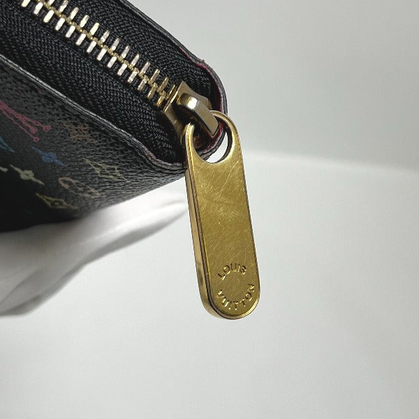 Louis Vuitton LOUIS VUITTON Long Wallet
 Round zipper Monogram Multicolor Zippy Wallet Monogram Canvas M60243 Noir Grenard LV
 [SS]
 【second hand】 