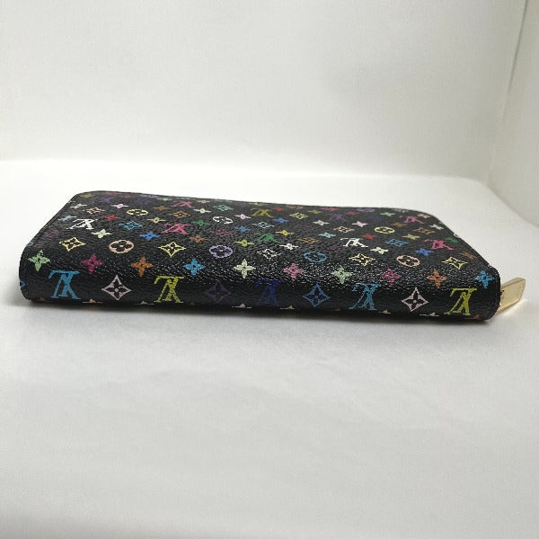 Louis Vuitton LOUIS VUITTON Long Wallet
 Round zipper Monogram Multicolor Zippy Wallet Monogram Canvas M60243 Noir Grenard LV
 [SS]
 【second hand】 