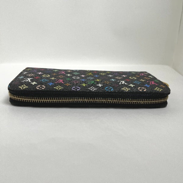 Louis Vuitton LOUIS VUITTON Long Wallet
 Round zipper Monogram Multicolor Zippy Wallet Monogram Canvas M60243 Noir Grenard LV
 [SS]
 【second hand】 