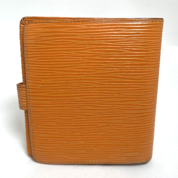 LOUIS VUITTON Bi-fold wallet
 Compact Epi Porto-Bie Mandarin Epi Leather M6355H Orange LV
 [SS]
 【second hand】 