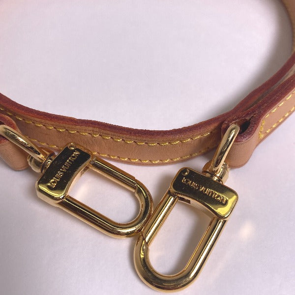 Louis Vuitton shoulder strap
 Strap: Tanned Leather, Beige, LV
 [SS]
 【second hand】 