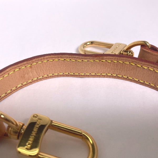 Louis Vuitton shoulder strap
 Strap: Tanned Leather, Beige, LV
 [SS]
 【second hand】 