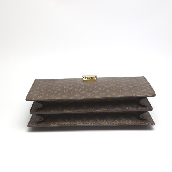 ルイヴィトン LOUIS VUITTON ブリーフケース
 ビジネスバッグ モノグラム セルヴィエット フェルモワール M53305 LV
 【SS】
 【中古】