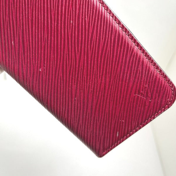 LOUIS VUITTON smartphone case
 Epi Folio Case for iPhone X/XS Epi Leather M64468 Fuchsia LV
 [SS]
 【second hand】 