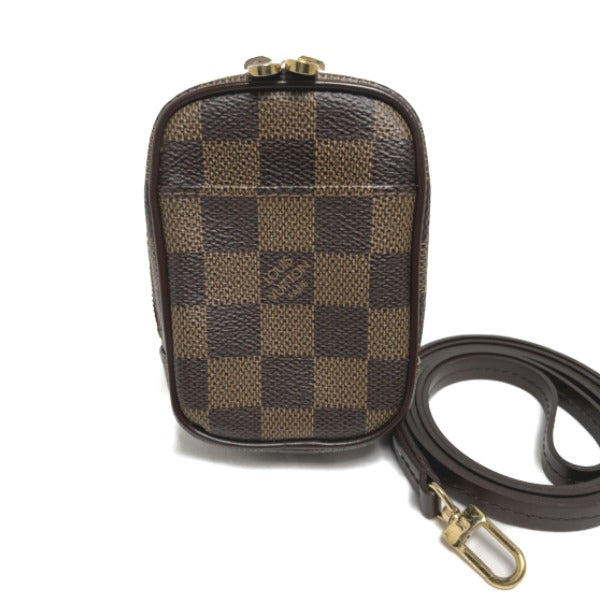 Louis Vuitton LOUIS VUITTON pouch
 
Etui Okapi PM Damier Pouch Damier Canvas N61738 Brown LV
 [SS]
 【second hand】 