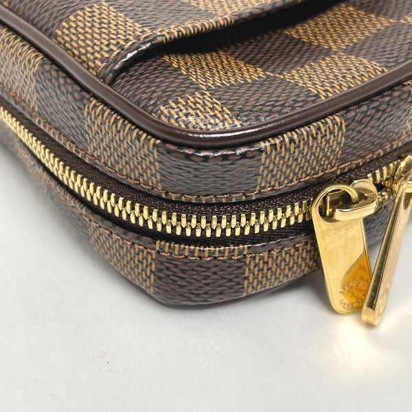 Louis Vuitton LOUIS VUITTON pouch
 
Etui Okapi PM Damier Pouch Damier Canvas N61738 Brown LV
 [SS]
 【second hand】 