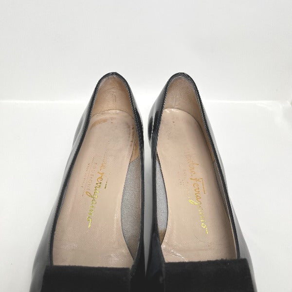 Salvatore Ferragamo Pumps
 5 1/2 C Black [SS]
 【second hand】 