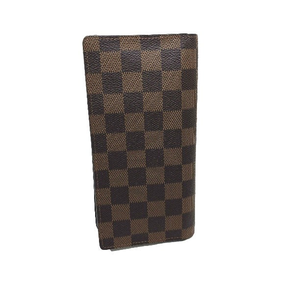 LOUIS VUITTON Bi-fold wallet
 Damier Wallet with Card Pockets and Wallet Brazza Damier Canvas N60017 LV
 [SS]
 【second hand】 