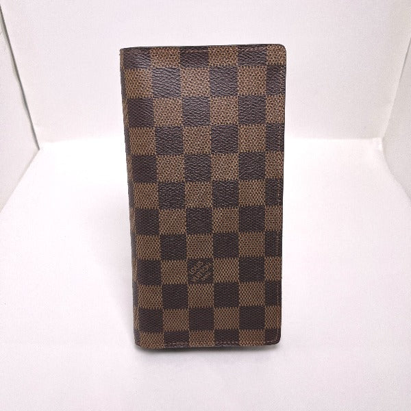 LOUIS VUITTON Bi-fold wallet
 Damier Wallet with Card Pockets and Wallet Brazza Damier Canvas N60017 LV
 [SS]
 【second hand】 