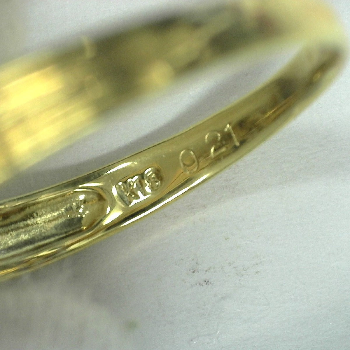 Rings
 Diamond size 12 K18 K18 gold ring gold [SS]
 【second hand】 