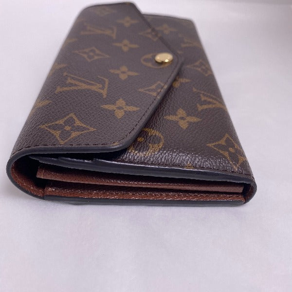 Louis Vuitton LOUIS VUITTON Long Wallet
 Monogram Portefeuille Sarah Monogram Canvas M60531 Brown LV
 [SS]
 【second hand】 