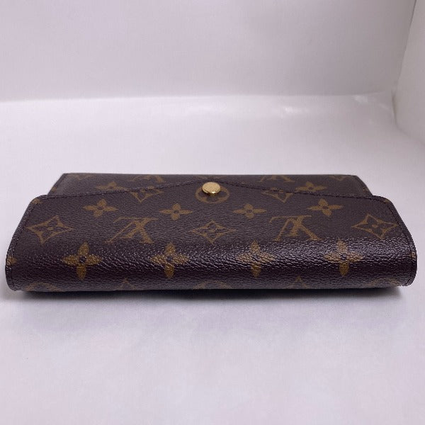 Louis Vuitton LOUIS VUITTON Long Wallet
 Monogram Portefeuille Sarah Monogram Canvas M60531 Brown LV
 [SS]
 【second hand】 