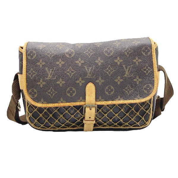 ルイヴィトン LOUIS VUITTON ショルダーバッグ
 コンゴPM モノグラム 斜め掛け モノグラムキャンバス M40117 ブラウン LV
 【SS】
 【中古】