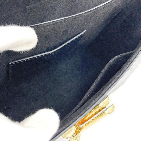 LOUIS VUITTON Shoulder Bag
 Since 1854 Twist MM Leather M57442 Black LV
 [SS]
 【second hand】 