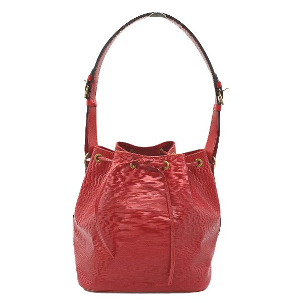 LOUIS VUITTON Shoulder Bag
 Drawstring Epi Petit Noe Epi Leather M44107 Castillian Red LV
 
[SS]
 【second hand】 