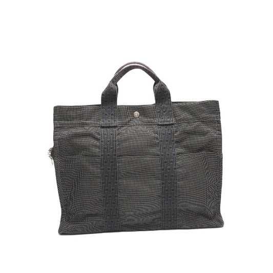 エルメス HERMES トートバッグ
 エールラインMM キャンバス グレー 【SS】
 【中古】