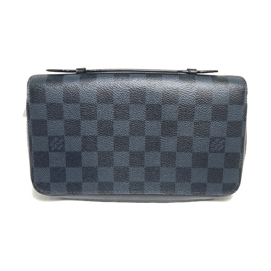 Louis Vuitton LOUIS VUITTON Second Bag
 Wallet Damier Cobalt Zippy XL Damier Canvas N41590 Cobalt LV
 [SS]
 【second hand】 