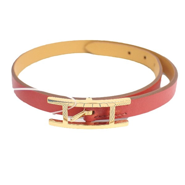 Hermes HERMES Bracelet
 B-Api Double Tour Tadelakt Sanguine Sanguine [SS]
 【second hand】 