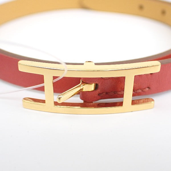 Hermes HERMES Bracelet
 B-Api Double Tour Tadelakt Sanguine Sanguine [SS]
 【second hand】 