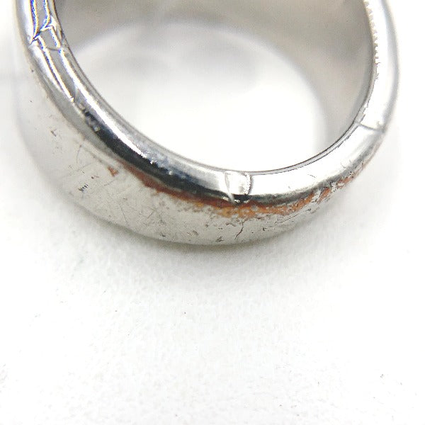 LOUIS VUITTON Rings
 Monogram Signet Ring M62487 Silver LV
 [SS]
 【second hand】 