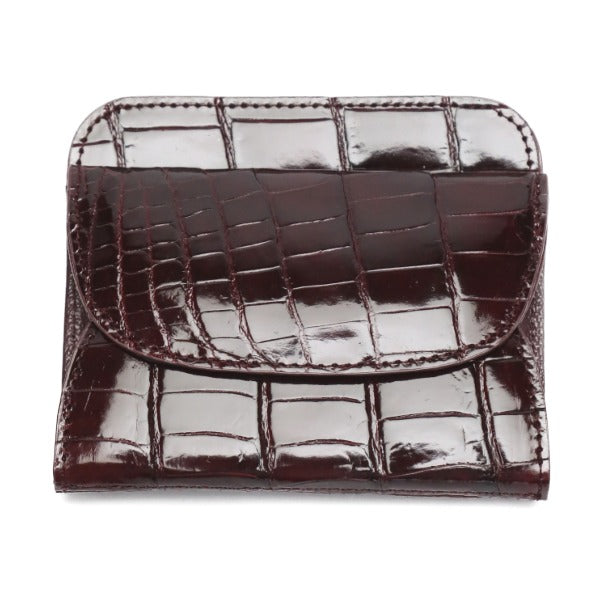 Coin Purse
 
Coin Purse Crocodile Made by Henlon Crocodile TS-W47 Bordeaux [SS] 