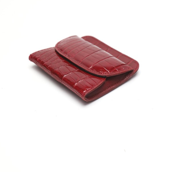 Coin Purse
 Coin purse, crocodile, made by Henlon, crocodile, TS-W47, cassis [SS] 