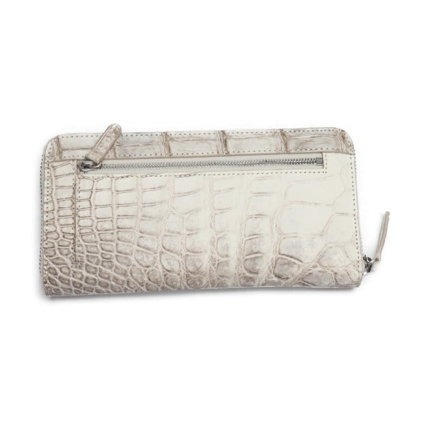 Crocodile CROCODILE Long Wallet
 Crocodile round zipper with side zipper Crocodile W168 Himalaya [SS] 