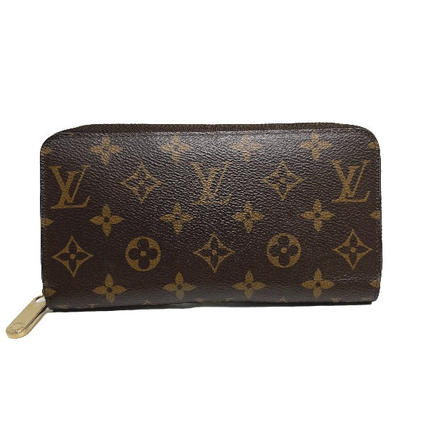 Louis Vuitton LOUIS VUITTON Long Wallet
 Round zipper Monogram Zippy Wallet Monogram Canvas M41894 Rose Ballerine LV
 [SS]
 【second hand】 