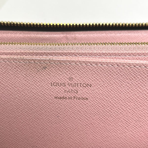 Louis Vuitton LOUIS VUITTON Long Wallet
 Round zipper Monogram Zippy Wallet Monogram Canvas M41894 Rose Ballerine LV
 [SS]
 【second hand】 