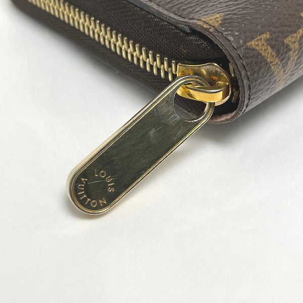 Louis Vuitton LOUIS VUITTON Long Wallet
 Round zipper Monogram Zippy Wallet Monogram Canvas M41894 Rose Ballerine LV
 [SS]
 【second hand】 