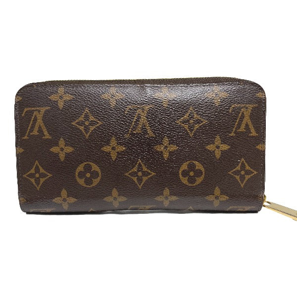 Louis Vuitton LOUIS VUITTON Long Wallet
 Round zipper Monogram Zippy Wallet Monogram Canvas M41894 Rose Ballerine LV
 [SS]
 【second hand】 