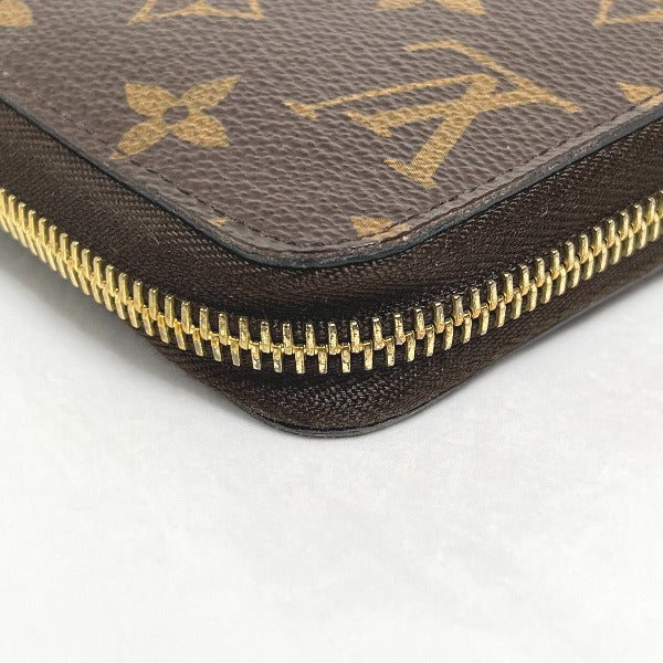 Louis Vuitton LOUIS VUITTON Long Wallet
 Round zipper Monogram Zippy Wallet Monogram Canvas M41894 Rose Ballerine LV
 [SS]
 【second hand】 